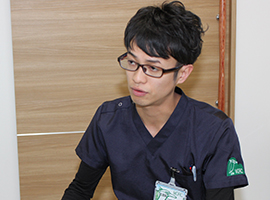 看護師 三鴨勇貴さん
